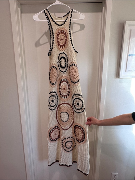 Jonathan Simkhai Dresses & Skirts - Jonathan Simkhai Cream Crochet Maxi Dress